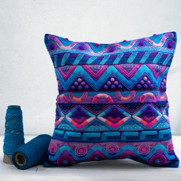 Andean Geometry Pillow No. 02