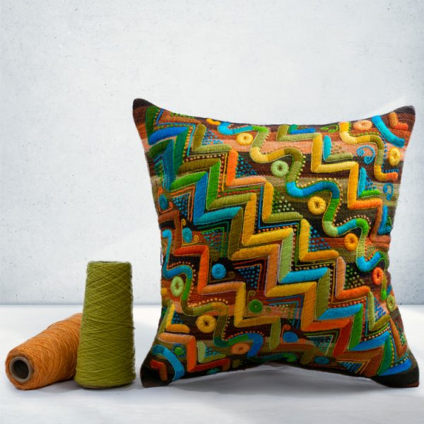 Andean Geometry Pillow No. 03