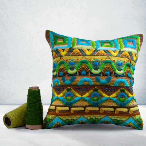Andean Geometry Pillow No. 06