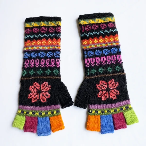 Andean Iconography Mittens No. 02