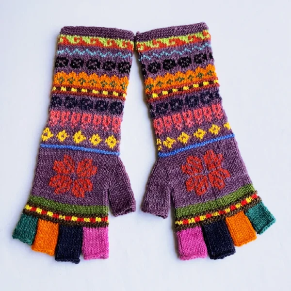 Andean Iconography Mittens No. 05