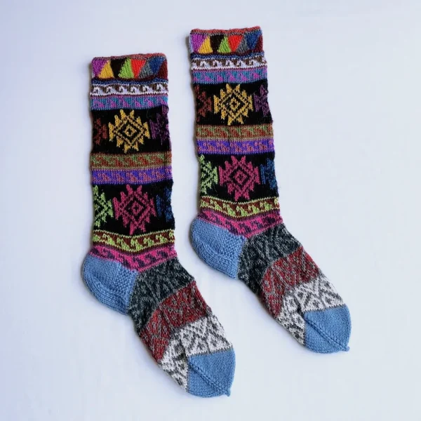 Andean Iconography Socks No. 05